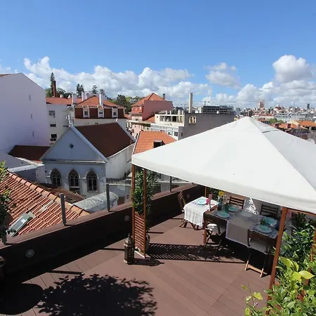 Lisbon4real: Deluxe 3br In Principe Real Apartamento